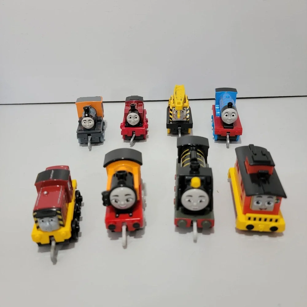 Thomas & Friends TrackMaster Push Along Diecast Metal Train Engine Lot 8pc